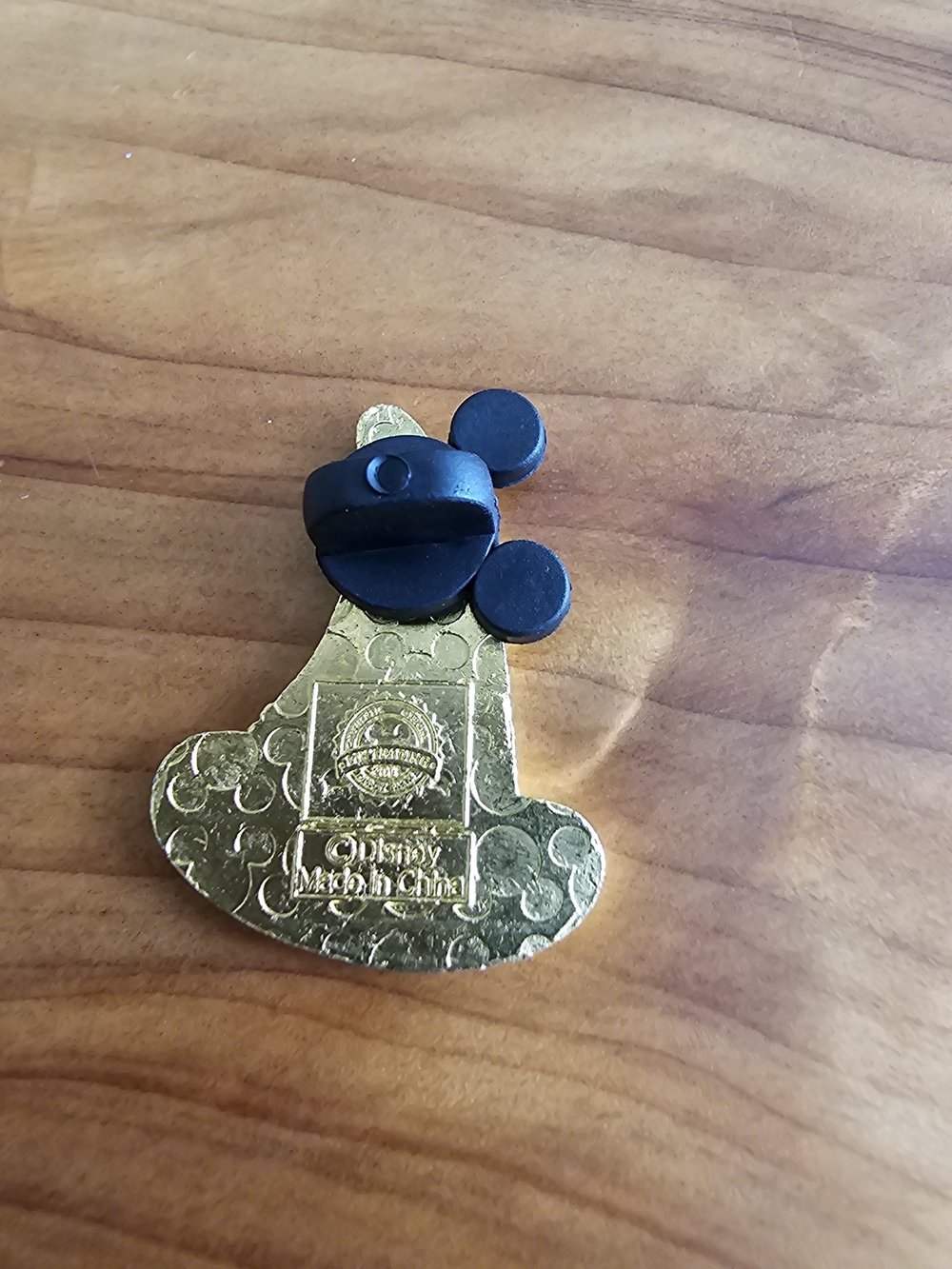 Disney Blue and White Sorcerer Hat Enamel Pin - Picture 3 of 3